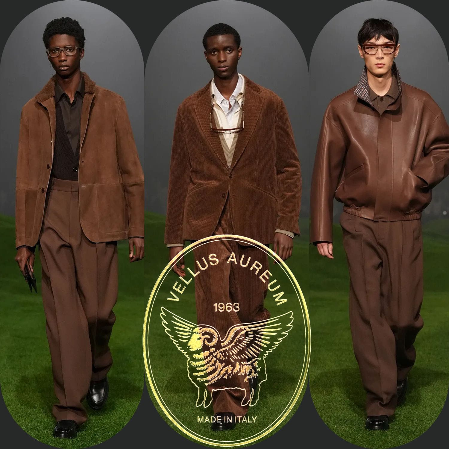 3 ゼニア 2025年秋冬 2026 Runway 雑誌