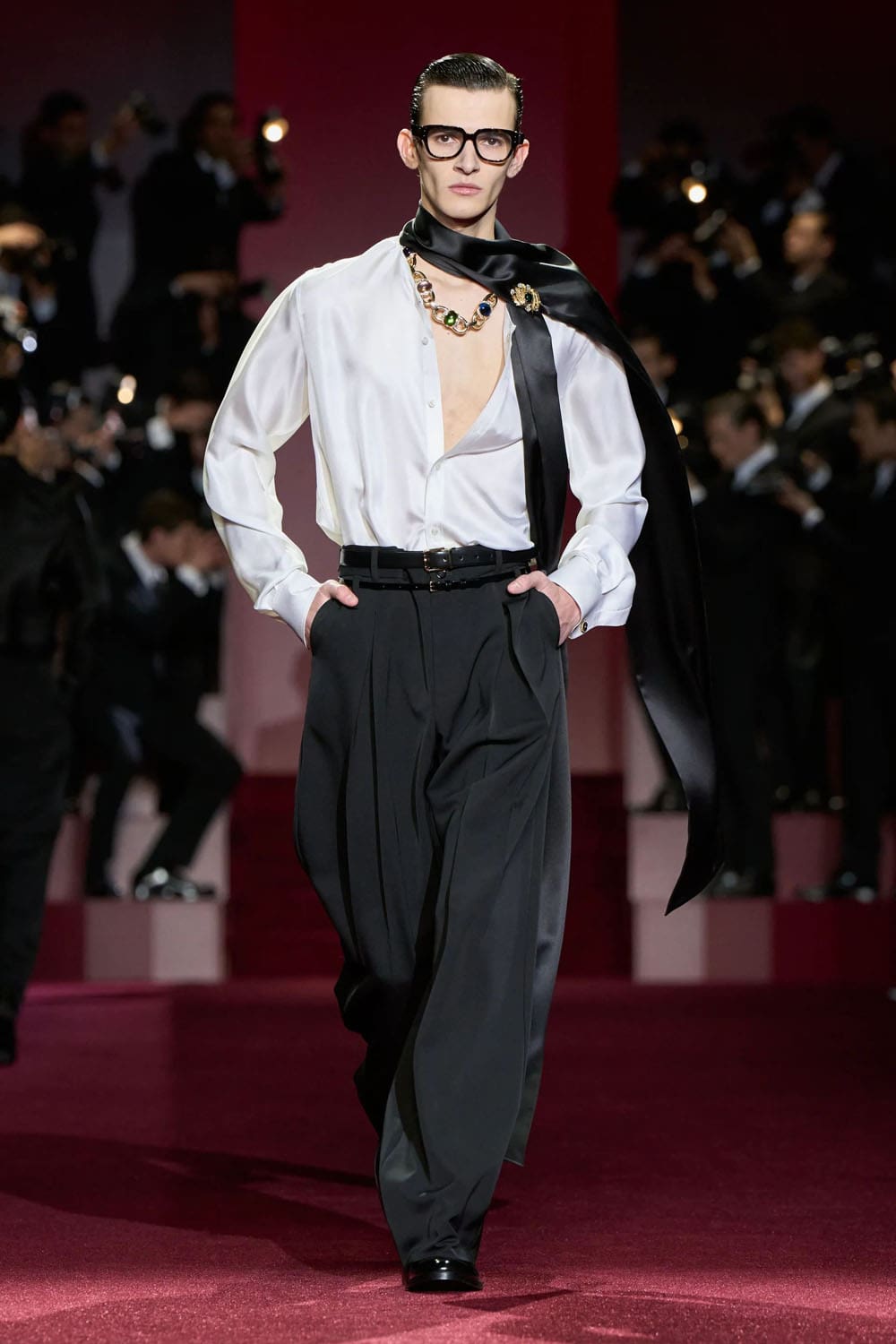 Dolce Gabbana Fall Winter 2025 2026 Men Runway Magazine (60)