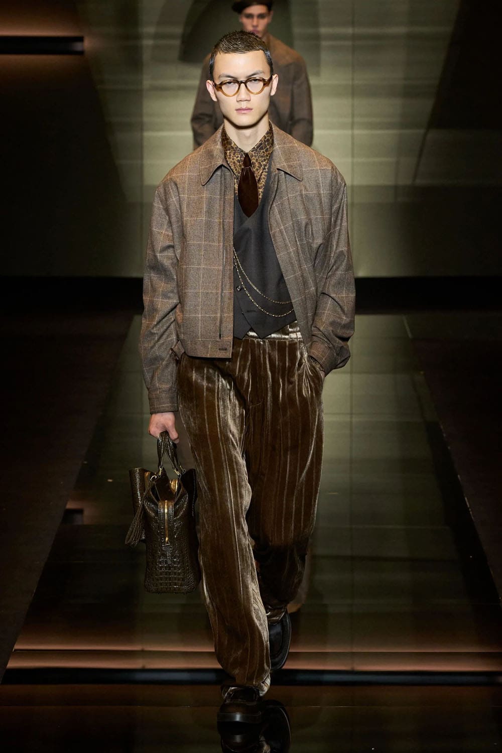 Emporio Armani Fall Winter 2025 2026 Runway Magazine (24)
