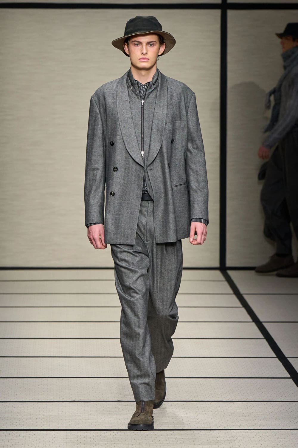 Giorgio Armani Autunno Inverno 2025 2026 Uomo Runway Magazine (1)