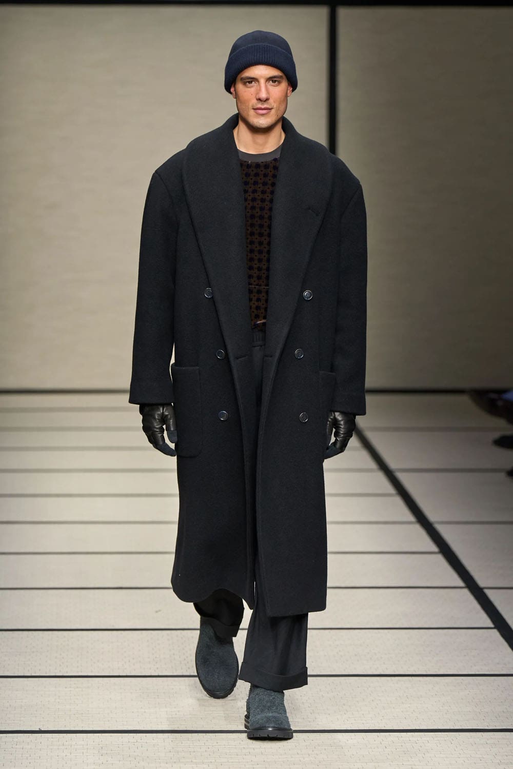 Giorgio Armani Autunno Inverno 2025 2026 Uomo Runway Magazine (105)