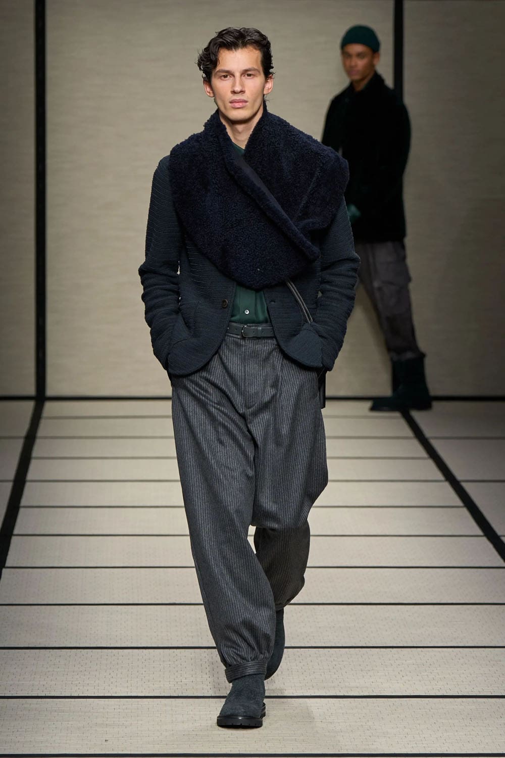 Giorgio Armani Autunno Inverno 2025 2026 Uomo Runway Magazine (13)