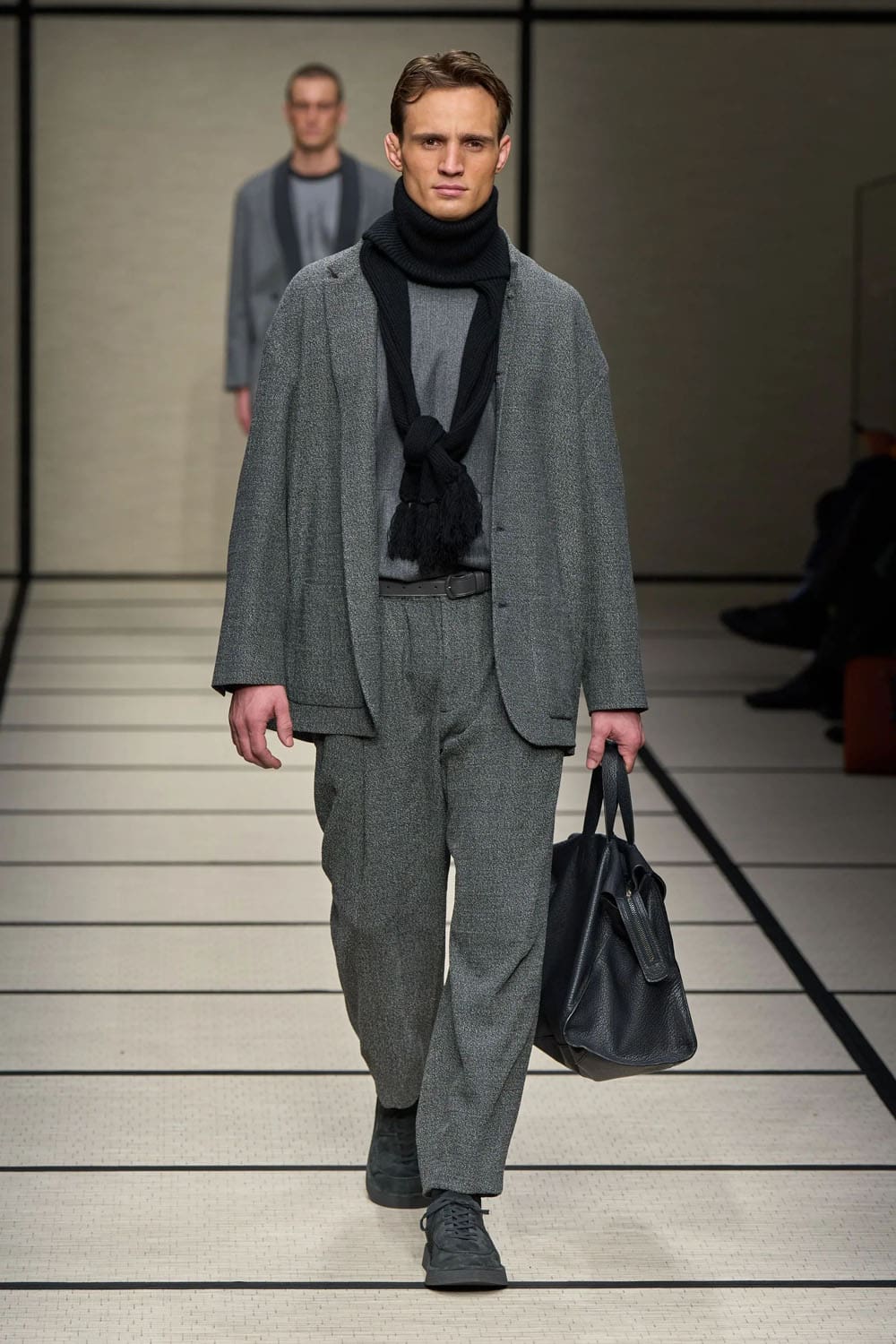 Giorgio Armani Autunno Inverno 2025 2026 Uomo Runway Magazine (25)