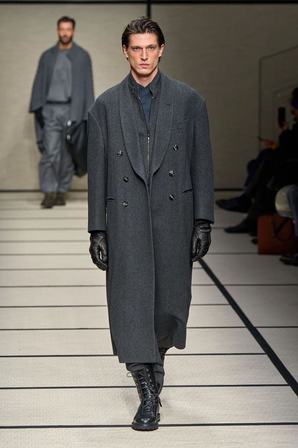 Giorgio Armani Autunno Inverno 2025 2026 Uomo Runway Magazine (28)