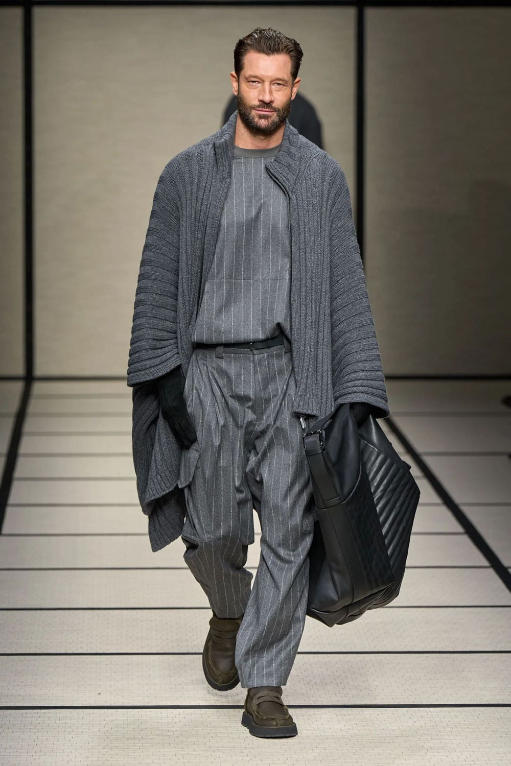 Giorgio Armani Autunno Inverno 2025 2026 Uomo Runway Magazine (29)