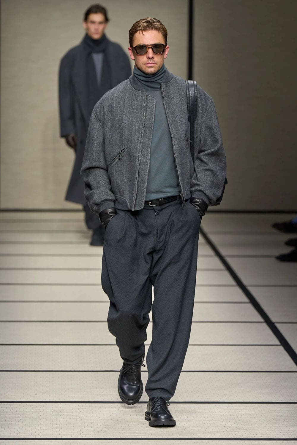 Giorgio Armani Autunno Inverno 2025 2026 Uomo Runway Magazine (31)