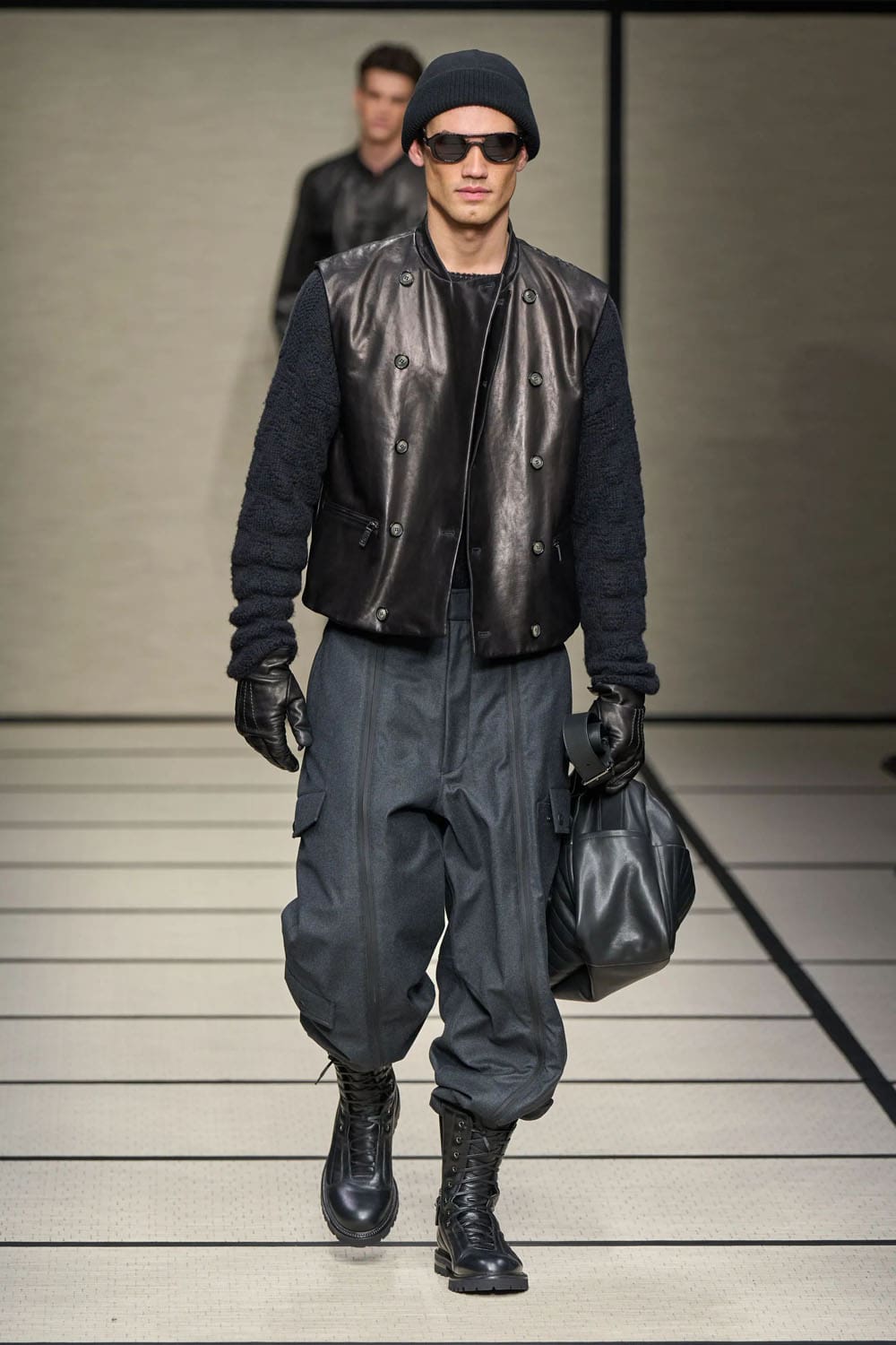 Giorgio Armani Autunno Inverno 2025 2026 Uomo Runway Magazine (34)