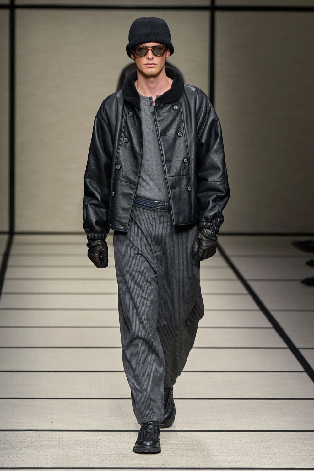 Giorgio Armani Autunno Inverno 2025 2026 Uomo Runway Magazine (37)