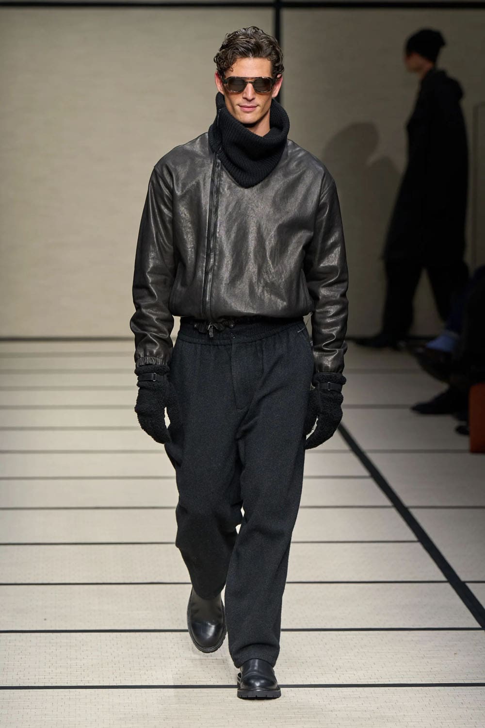Giorgio Armani Autunno Inverno 2025 2026 Uomo Runway Magazine (38)