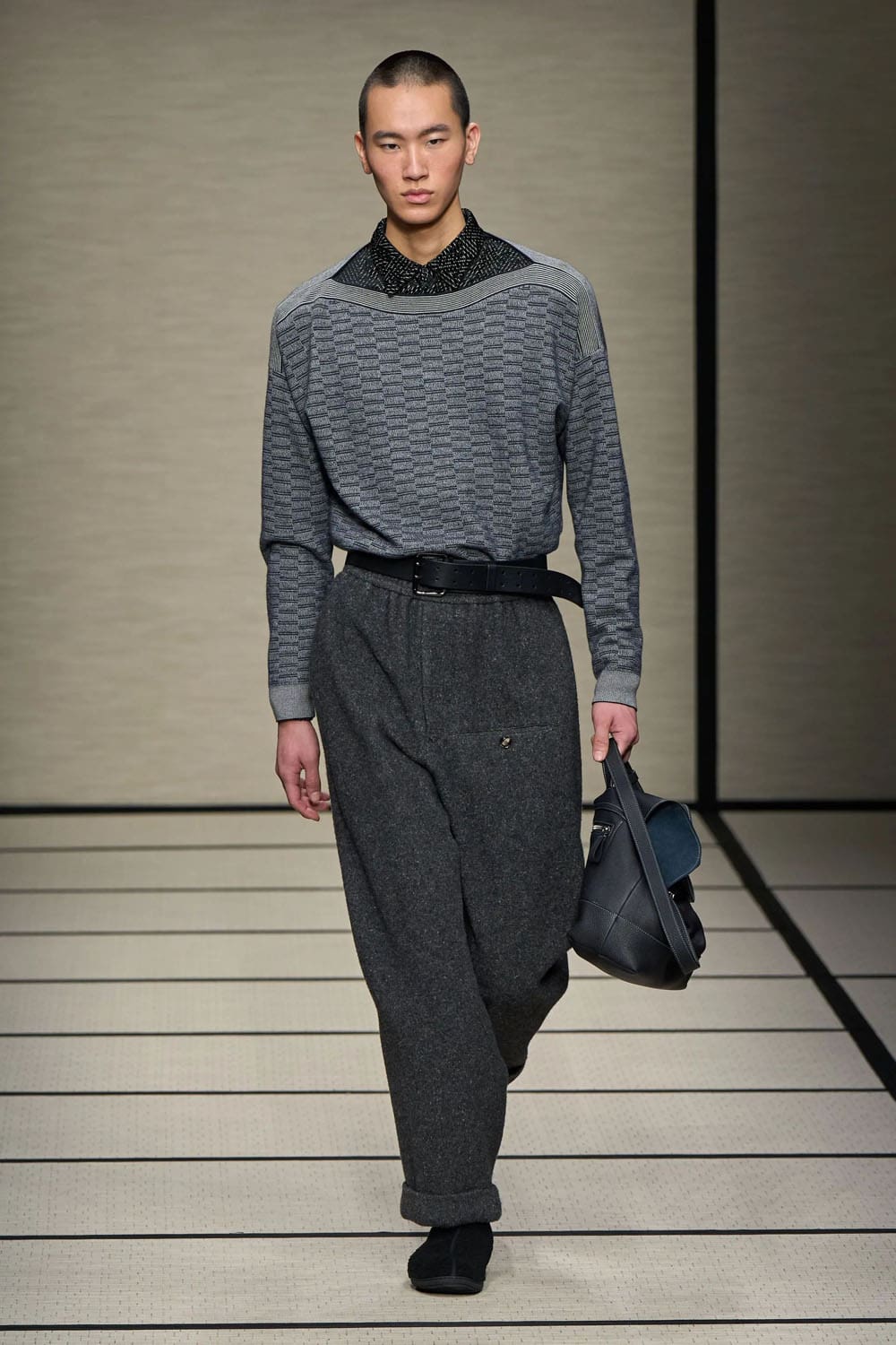 Giorgio Armani Autunno Inverno 2025 2026 Uomo Runway Magazine (4)