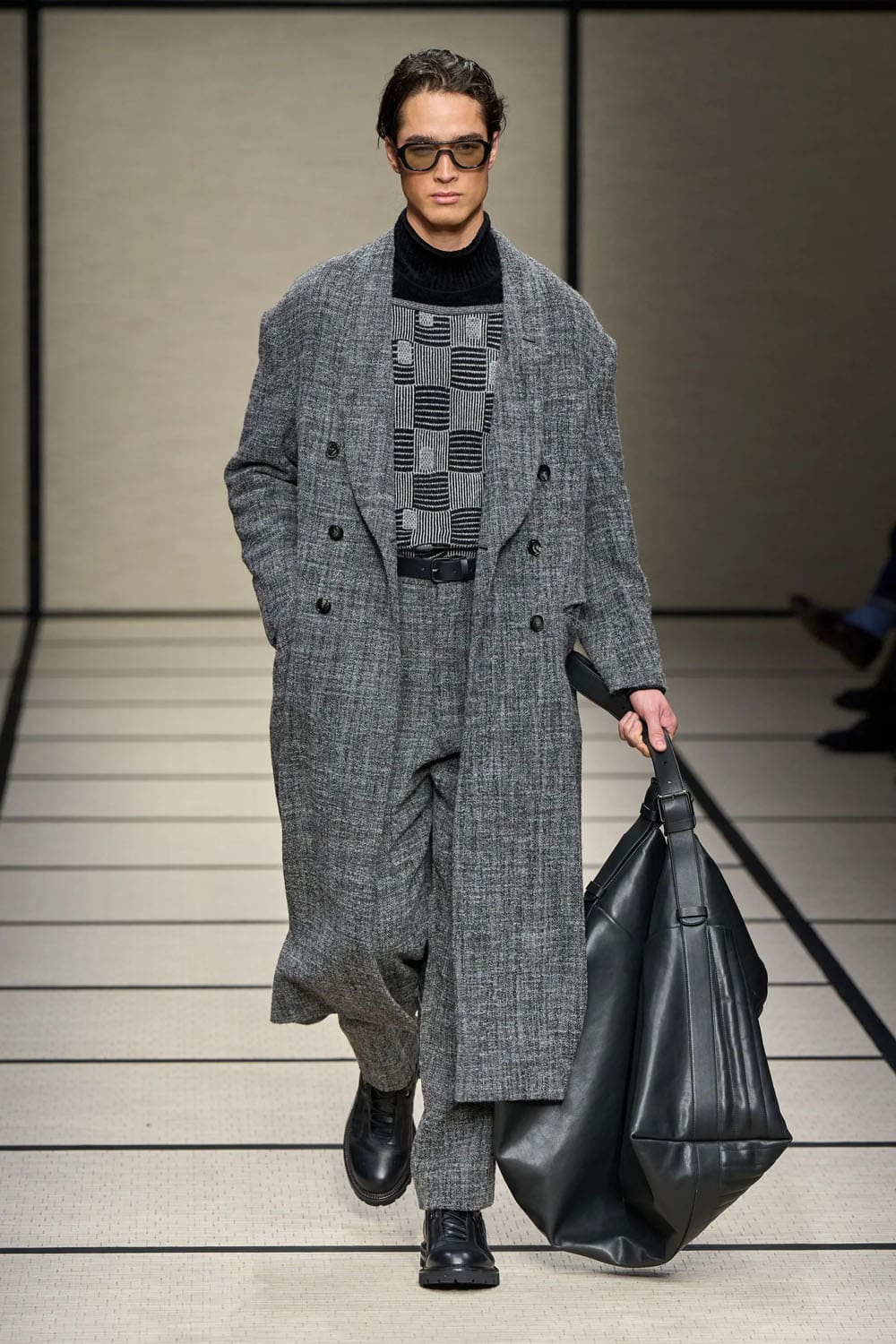 Giorgio Armani Autunno Inverno 2025 2026 Uomo Runway Magazine (41)