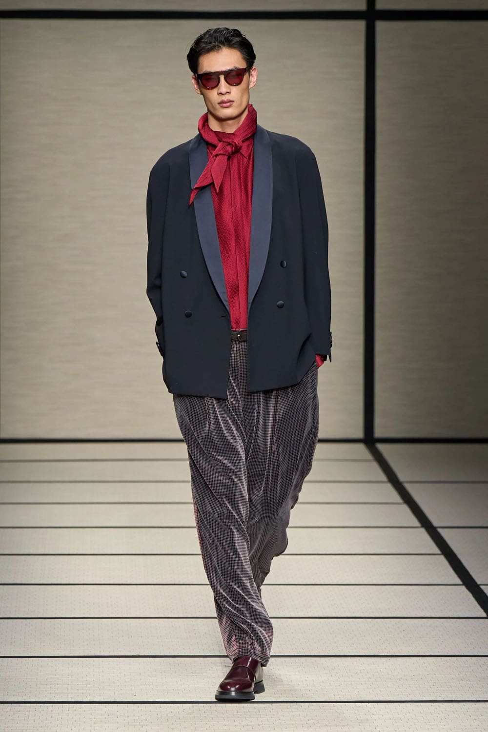 Giorgio Armani Autunno Inverno 2025 2026 Uomo Runway Magazine (54)