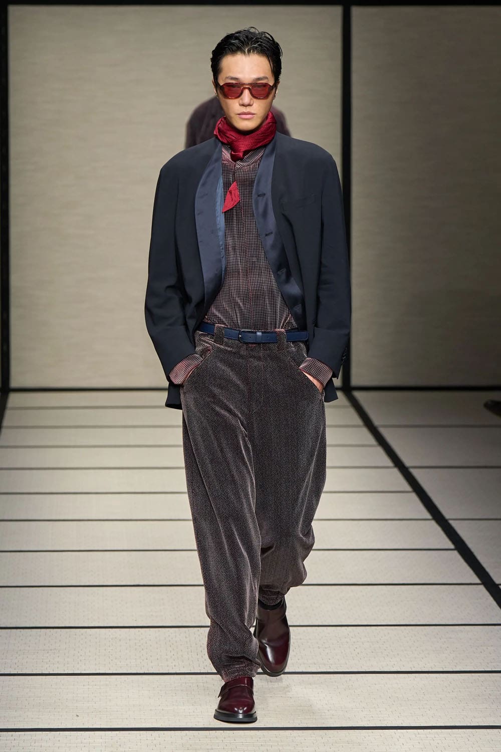 Giorgio Armani Autunno Inverno 2025 2026 Uomo Runway Magazine (55)