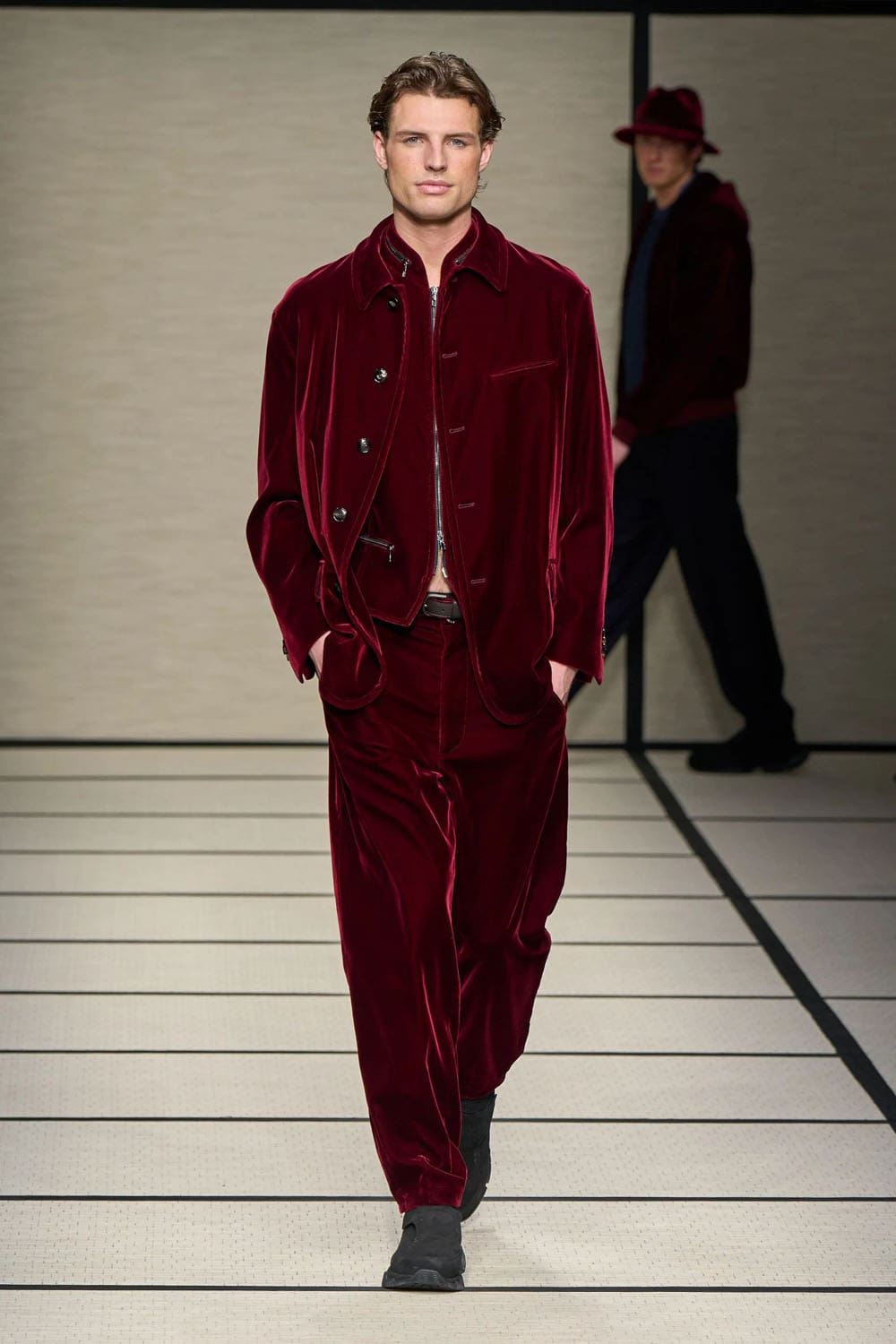 Giorgio Armani Autunno Inverno 2025 2026 Uomo Runway Magazine (58)