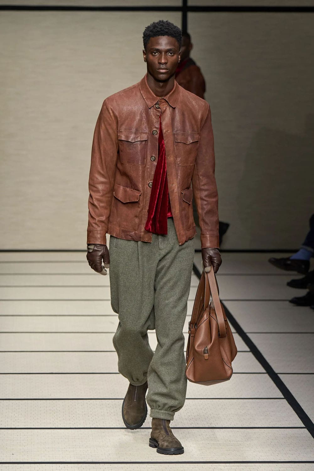 Giorgio Armani Autunno Inverno 2025 2026 Uomo Runway Magazine (61)