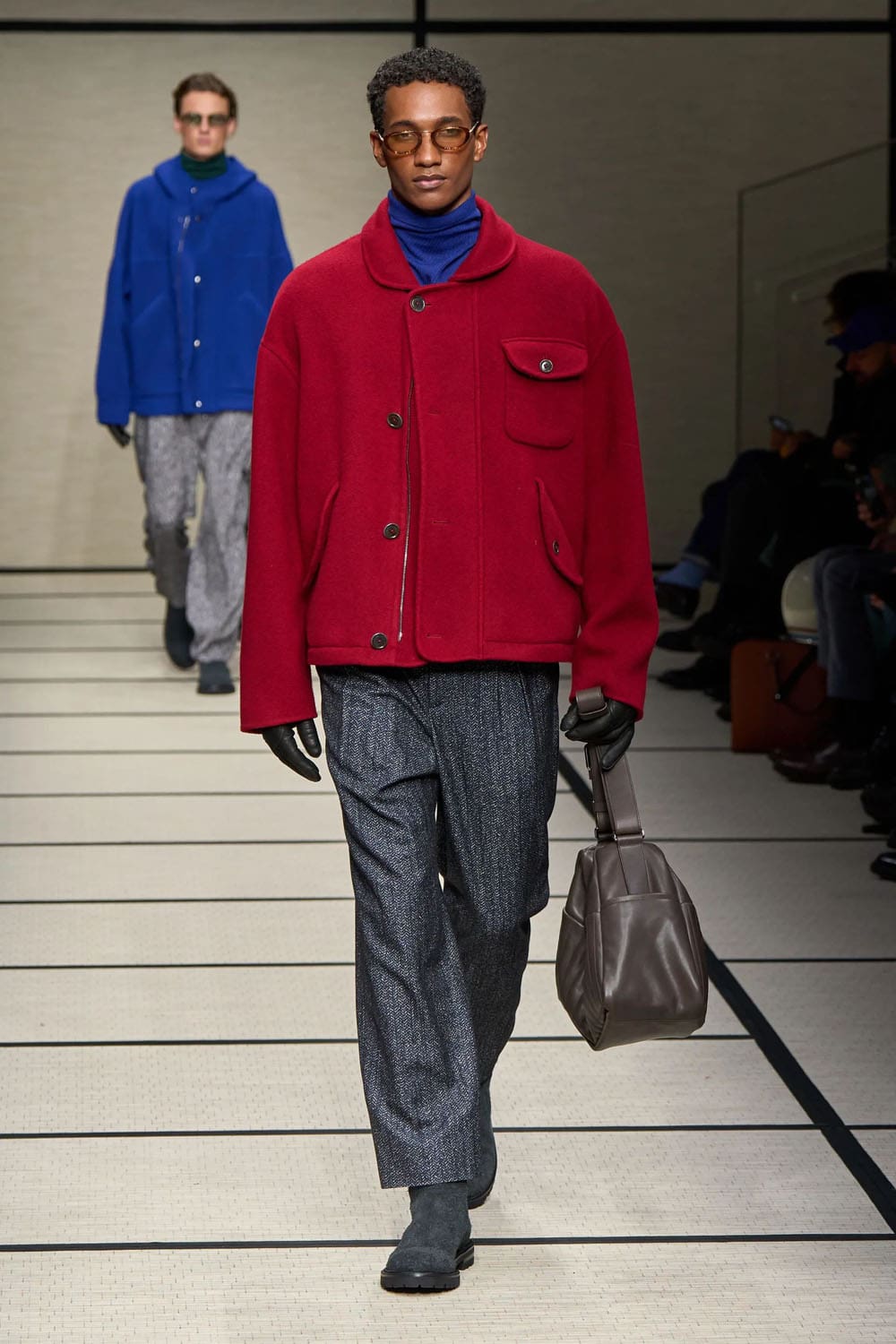 Giorgio Armani Autunno Inverno 2025 2026 Uomo Runway Magazine (63)