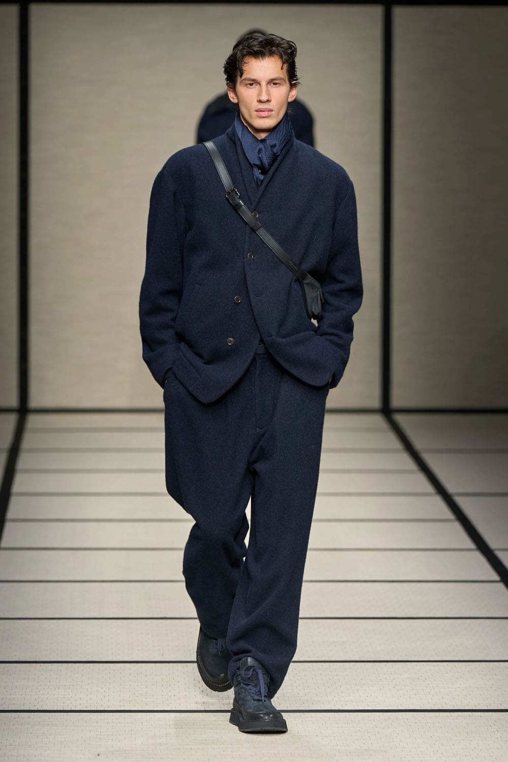Giorgio Armani Autunno Inverno 2025 2026 Uomo Runway Magazine (70)