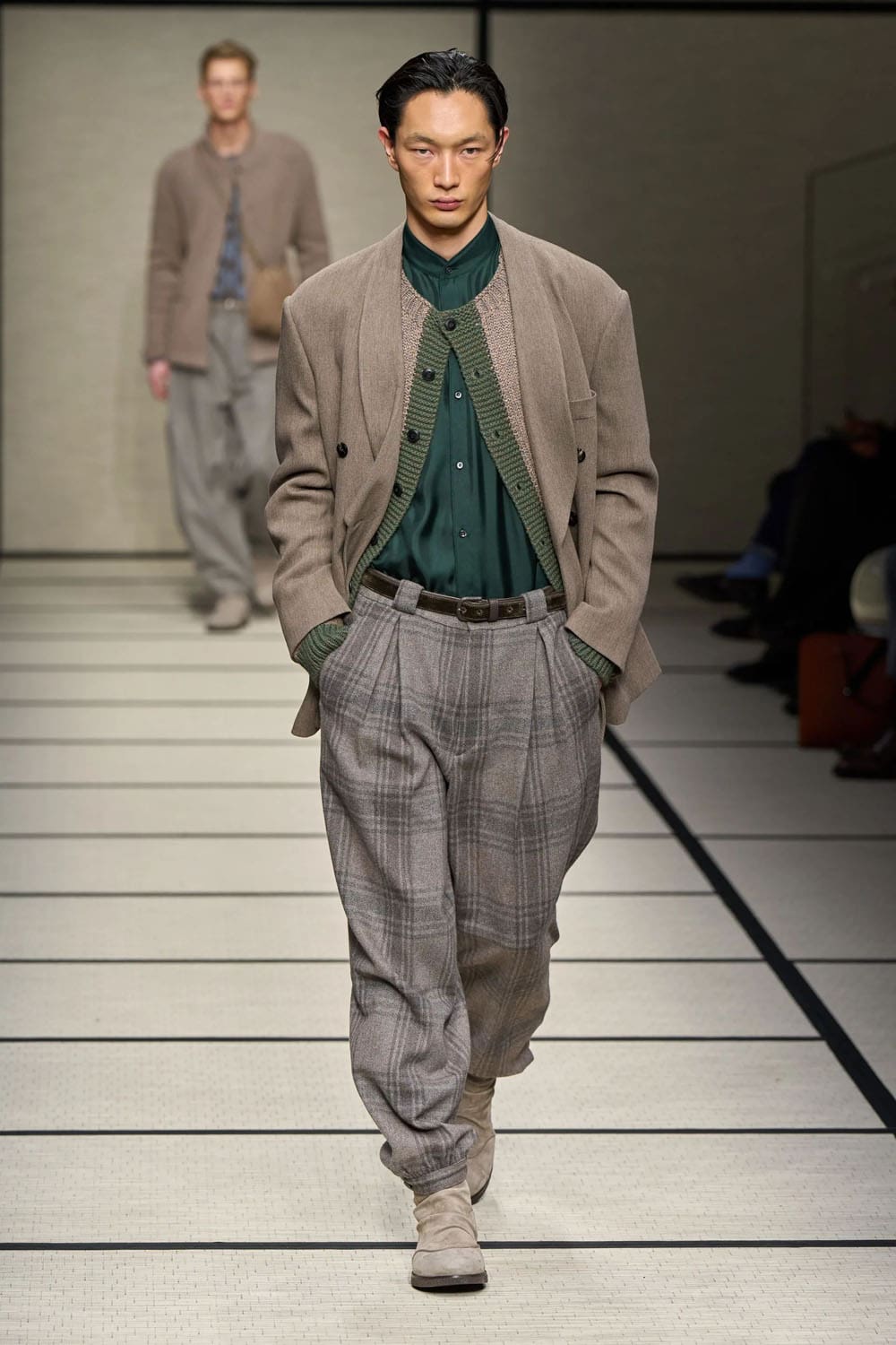 Giorgio Armani Autunno Inverno 2025 2026 Uomo Runway Magazine (77)