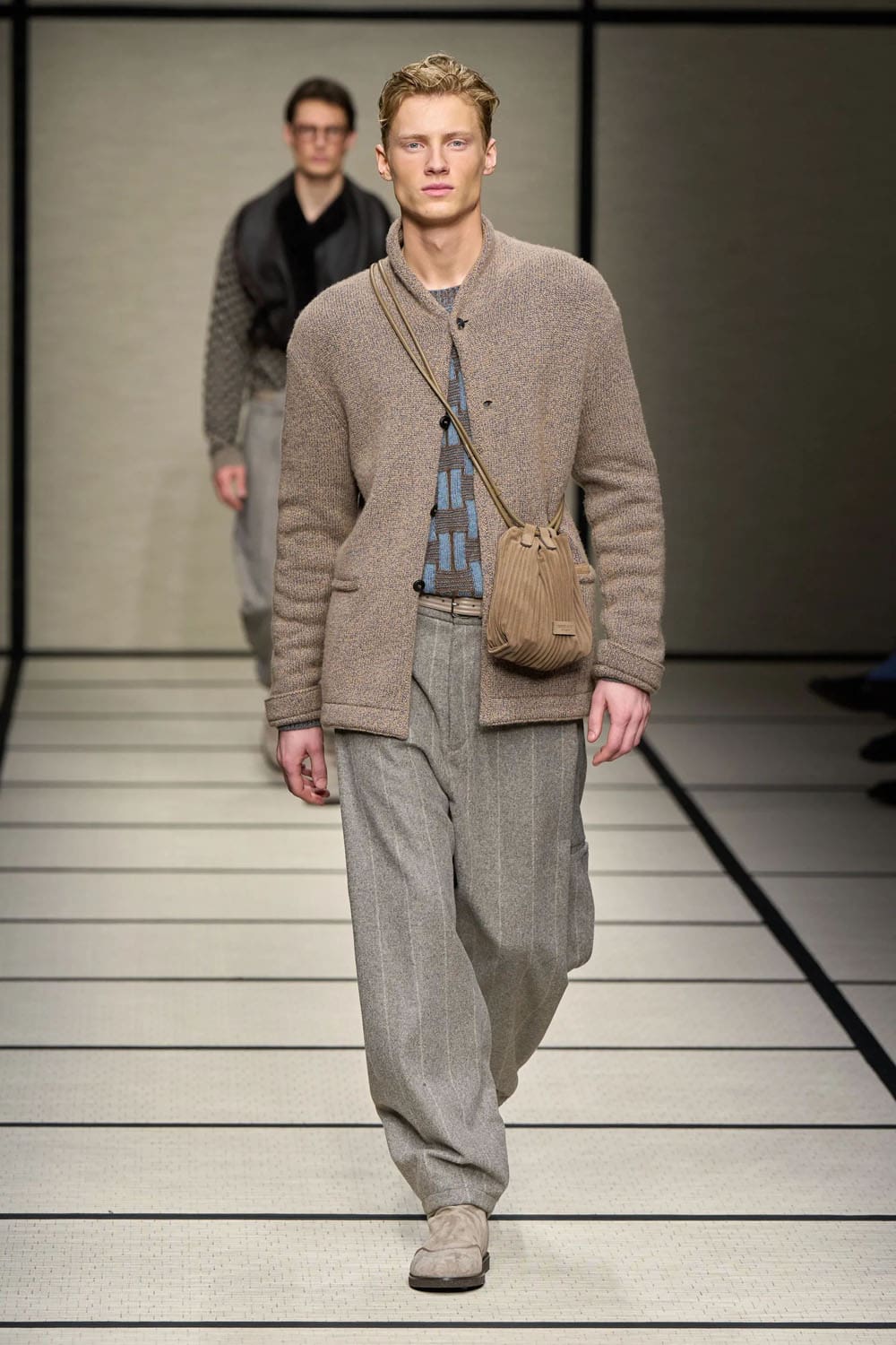 Giorgio Armani Autunno Inverno 2025 2026 Uomo Runway Magazine (78)