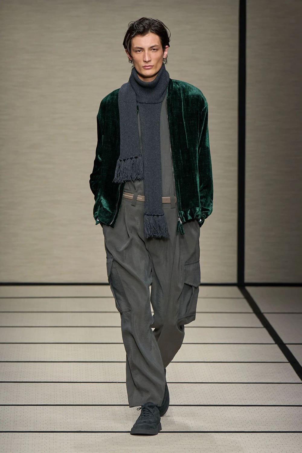 Giorgio Armani Autunno Inverno 2025 2026 Uomo Runway Magazine (8)