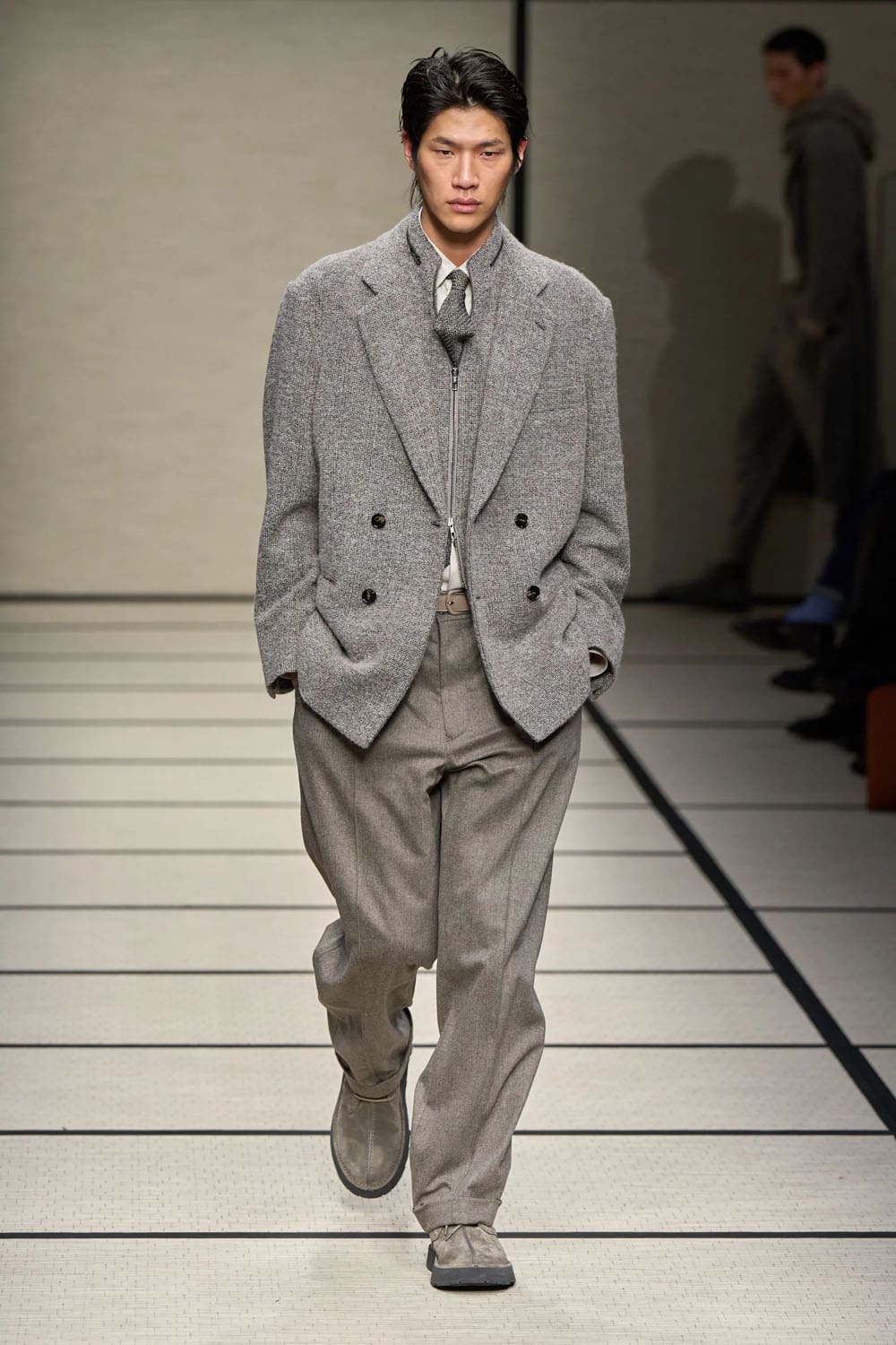 Giorgio Armani Autunno Inverno 2025 2026 Uomo Runway Magazine (80)