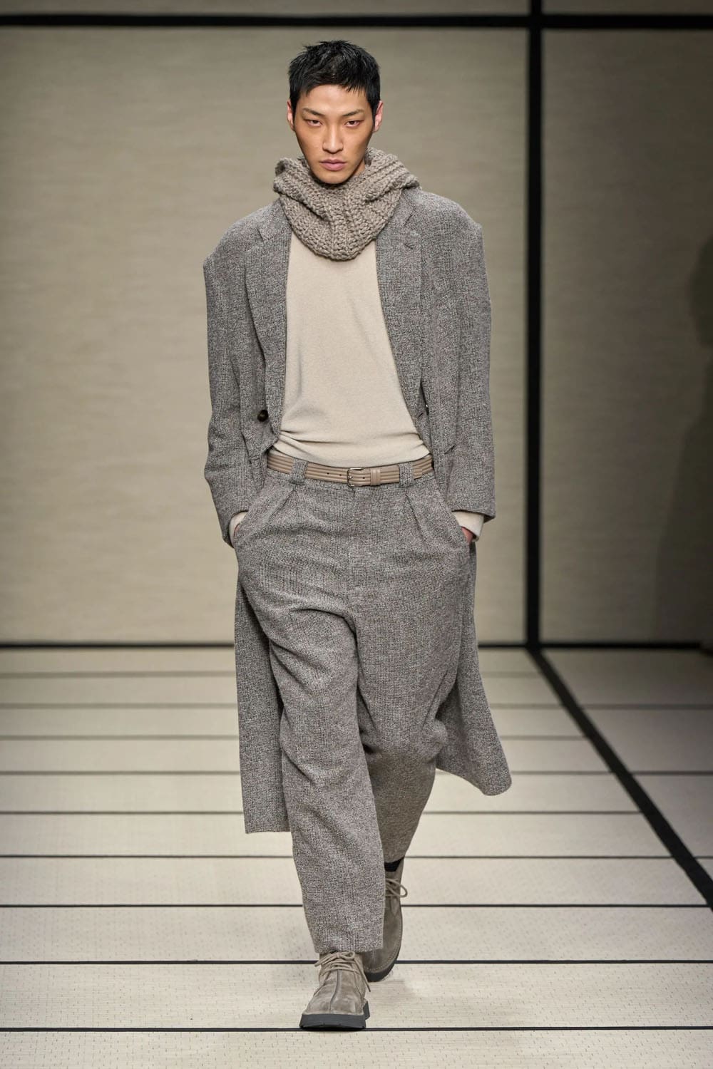 Giorgio Armani Autunno Inverno 2025 2026 Uomo Runway Magazine (81)
