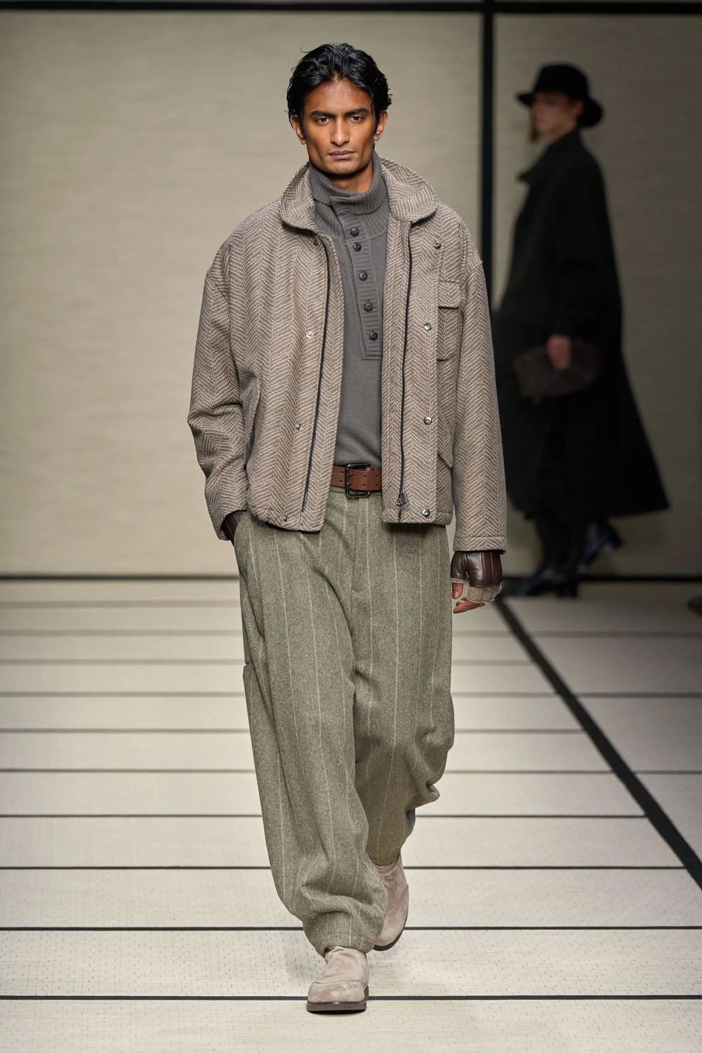 Giorgio Armani Autunno Inverno 2025 2026 Uomo Runway Magazine (82)