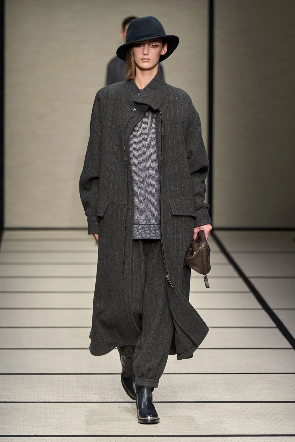 Giorgio Armani Autunno Inverno 2025 2026 Uomo Runway Magazine (83)