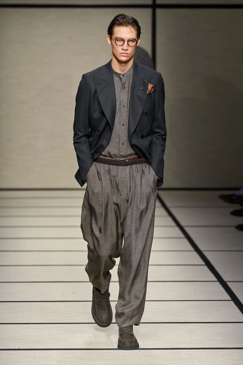 Giorgio Armani Autunno Inverno 2025 2026 Uomo Runway Magazine (87)
