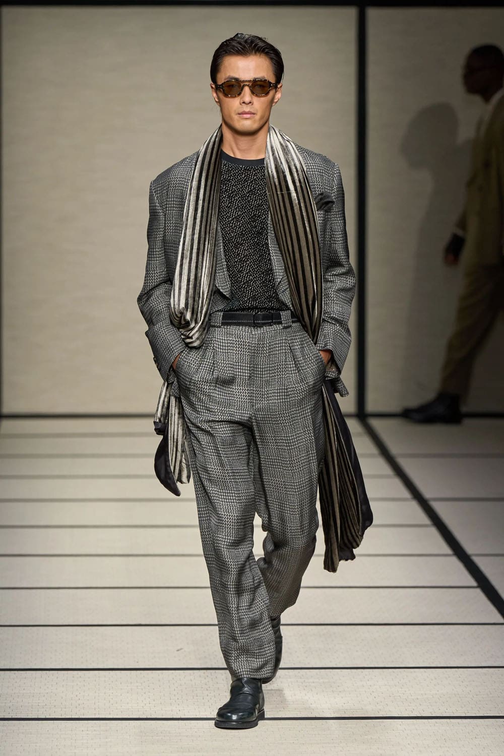 Giorgio Armani Autunno Inverno 2025 2026 Uomo Runway Magazine (89)