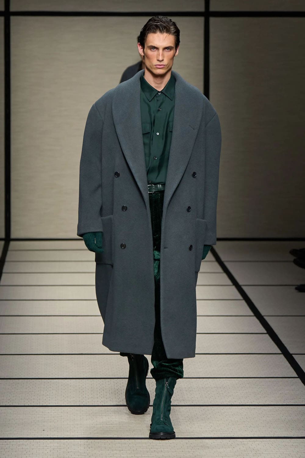 Giorgio Armani Autunno Inverno 2025 2026 Uomo Runway Magazine (9)