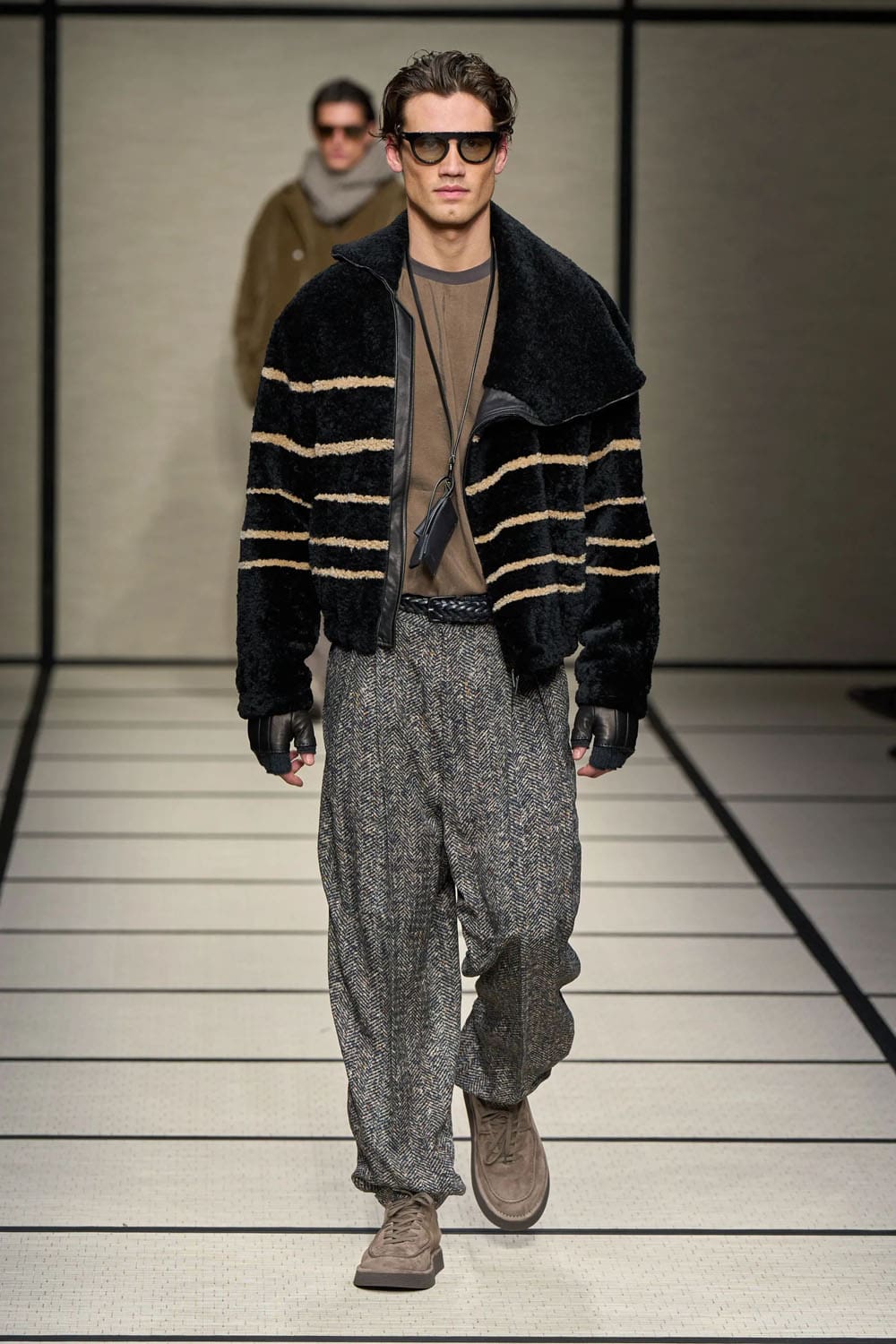 Giorgio Armani Autunno Inverno 2025 2026 Uomo Runway Magazine (92)