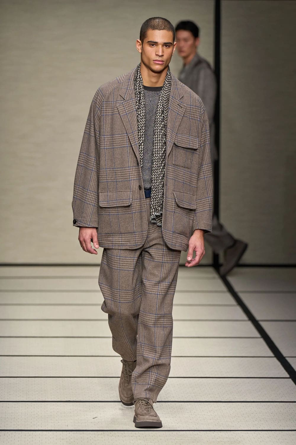Giorgio Armani Autunno Inverno 2025 2026 Uomo Runway Magazine (96)