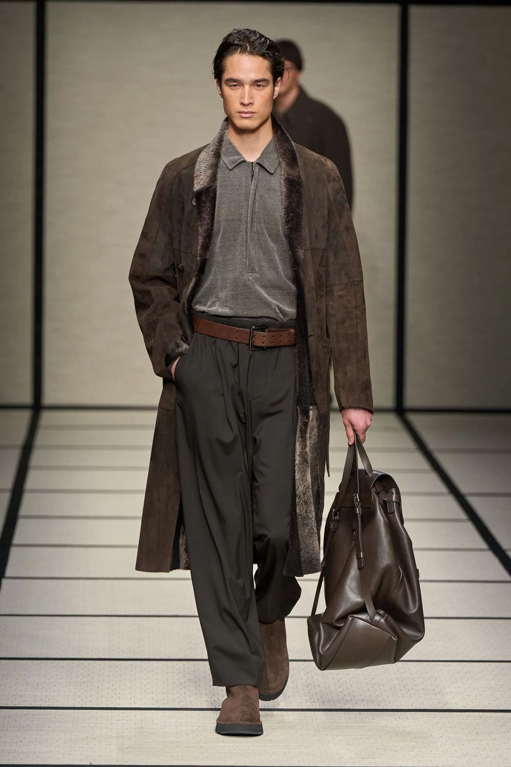 Giorgio Armani Autunno Inverno 2025 2026 Uomo Runway Magazine (99)