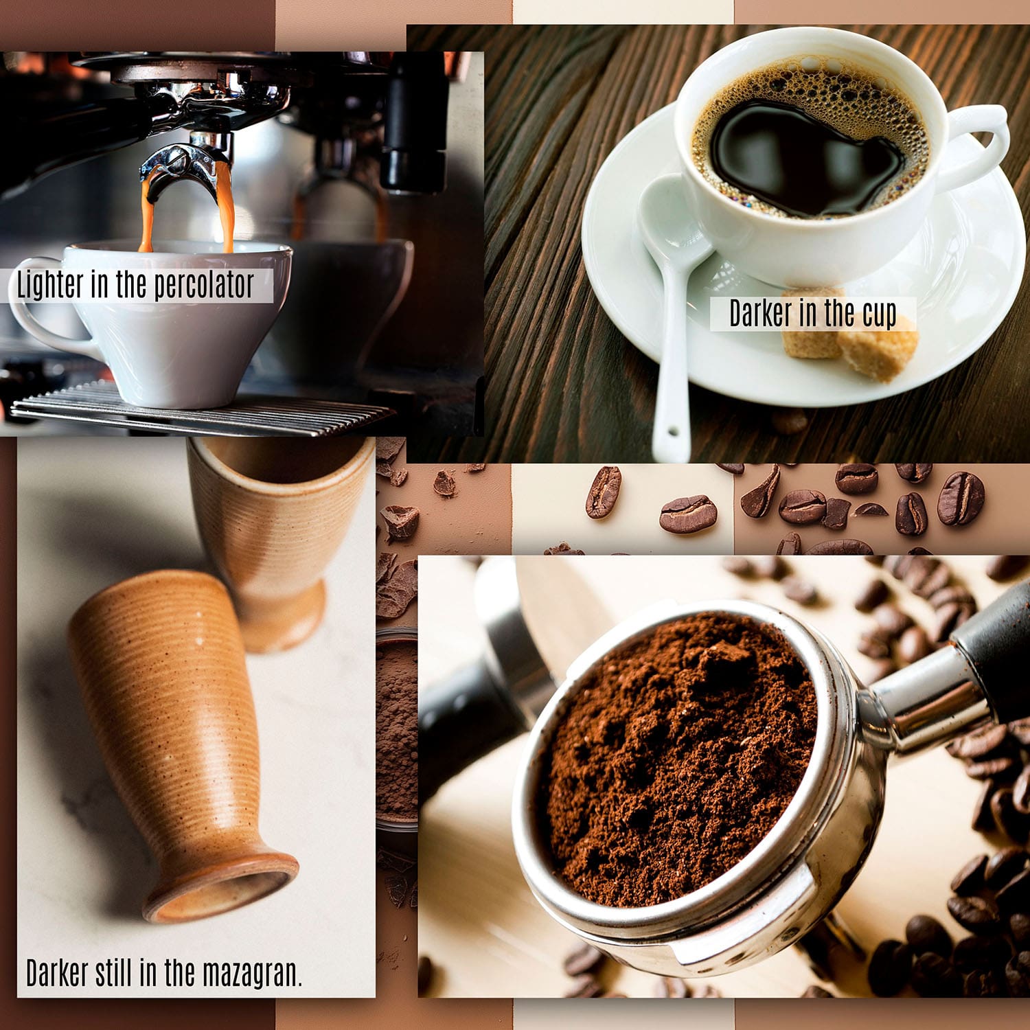 GUillaumette Duplaix によるモカ ムースのカラー コード Runway 雑誌(1)