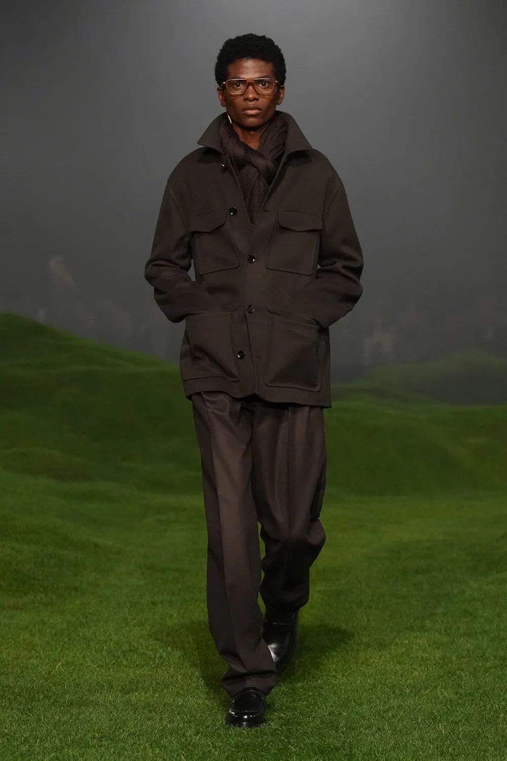 ゼニア 2025 2026 秋冬 Runway 雑誌(28)