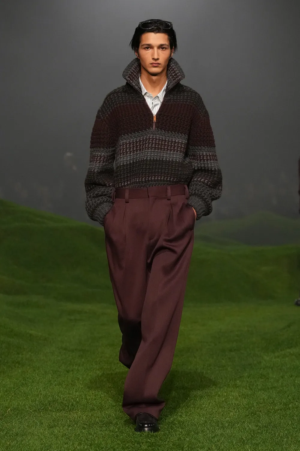ゼニア 2025 2026 秋冬 Runway 雑誌(33)