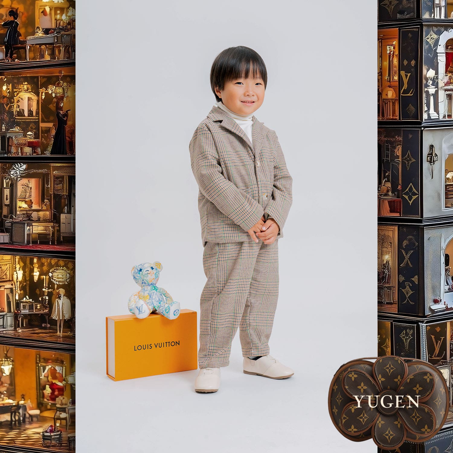 032 Kids Tokei on Runway Magazine World Kids Audition 2024 Vol11