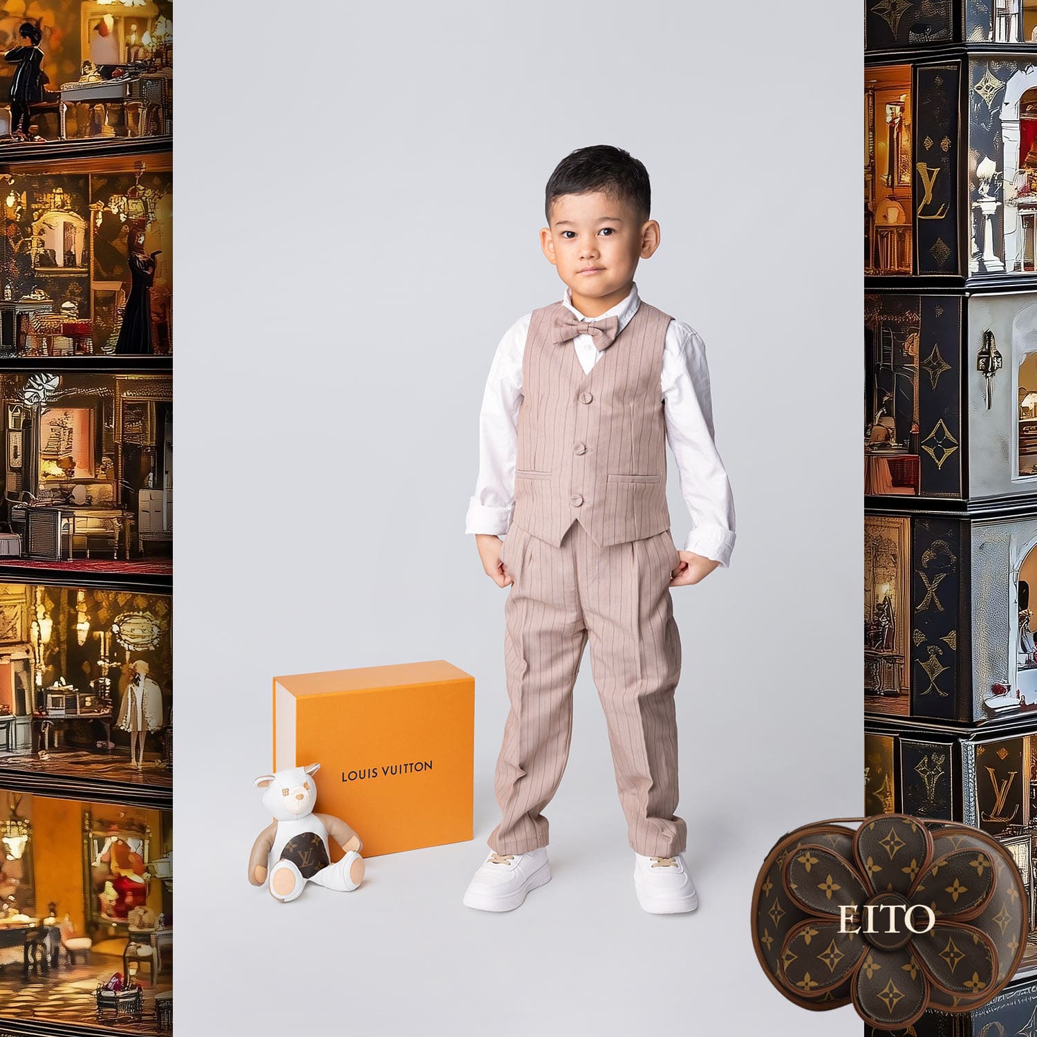 051 Kids Tokei on Runway Magazine World Kids Audition 2024 Vol11