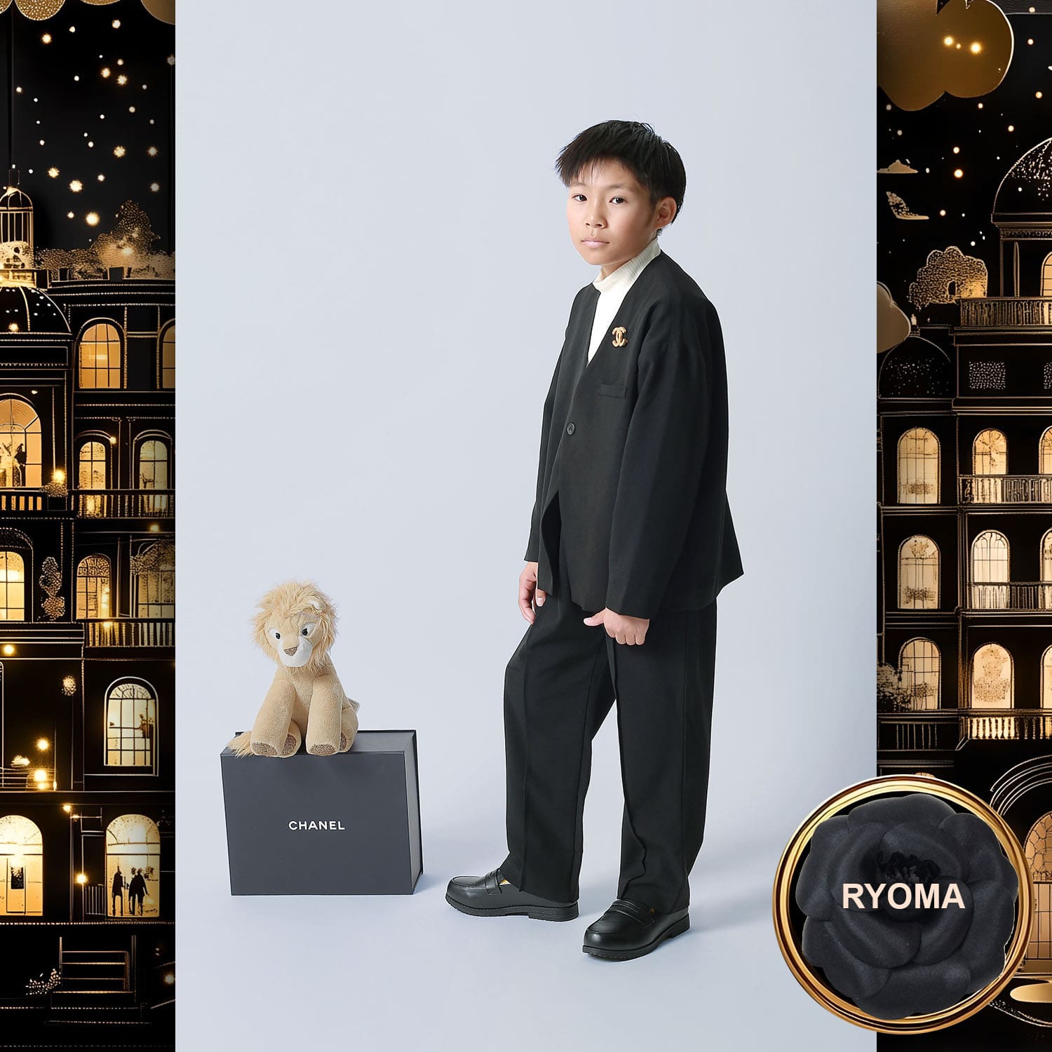058 Kids Tokei on Runway Magazine World Kids Audition 2024 Vol12