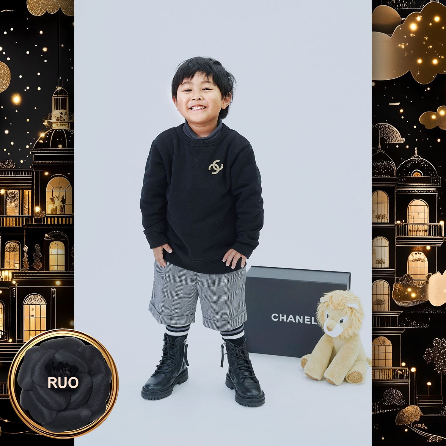 062 Kids Tokei on Runway Magazine World Kids Audition 2024 Vol12
