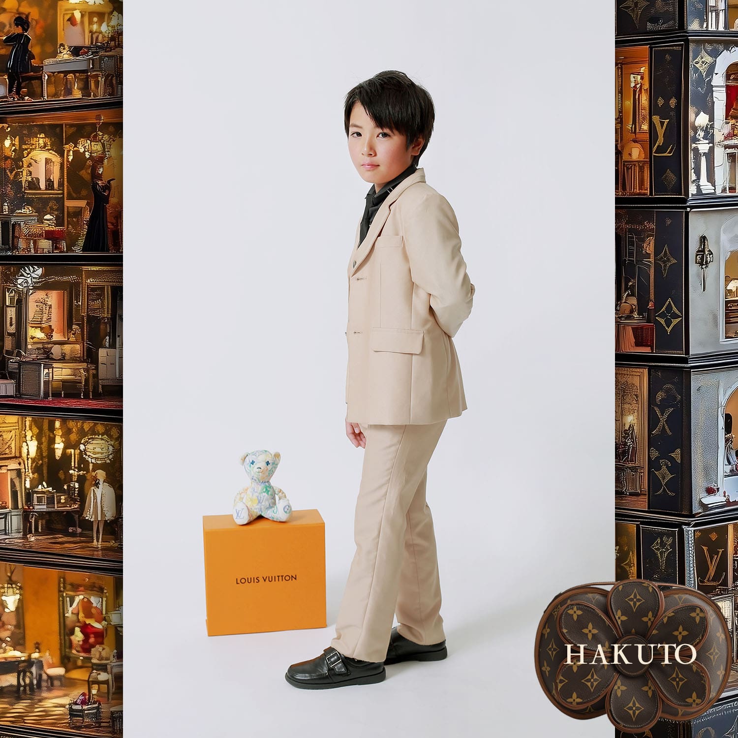 068 Kids Tokei on Runway Magazine World Kids Audition 2024 Vol11