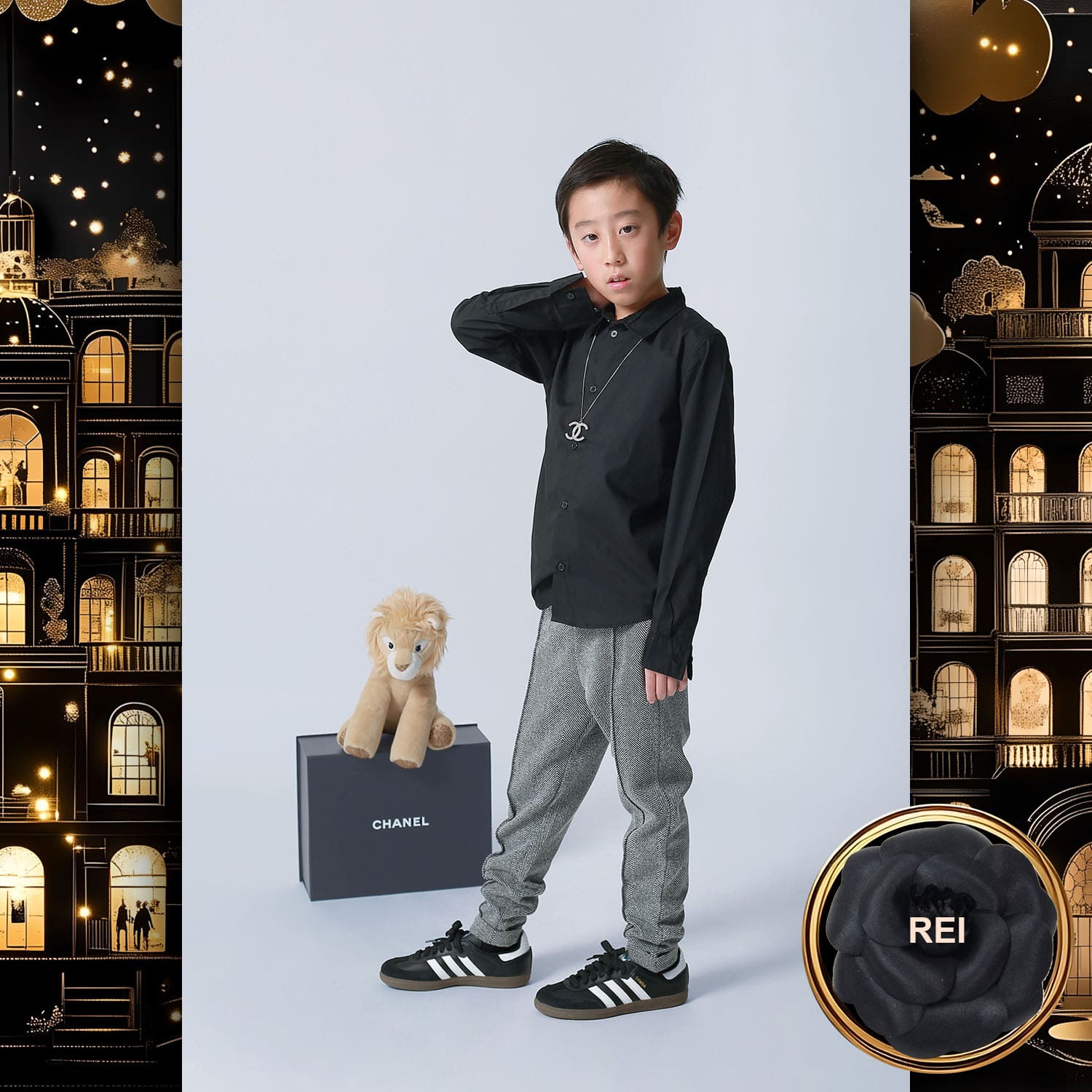 082 Kids Tokei on Runway Magazine World Kids Audition 2024 Vol12