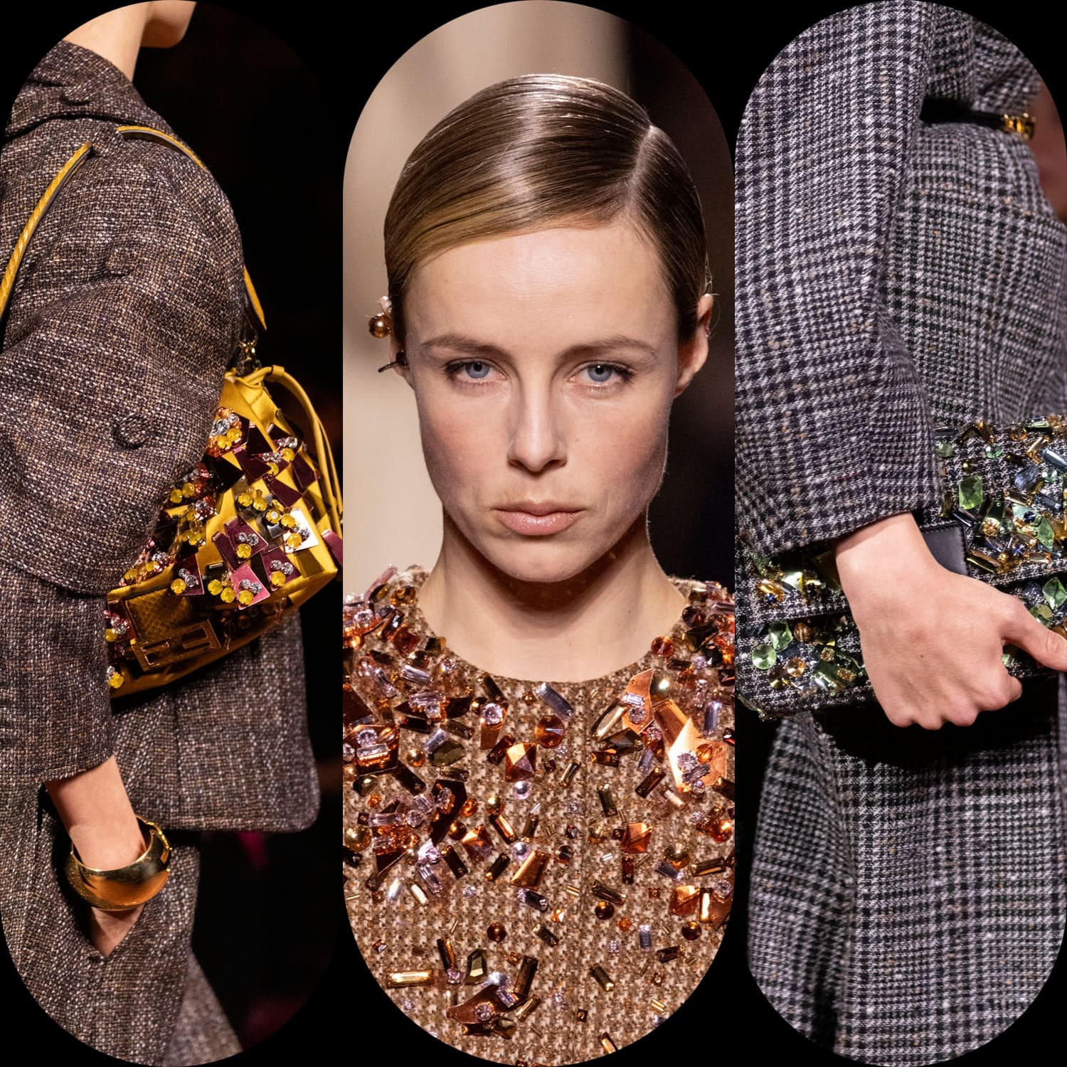 2 Fendi Automne 2025 26 Gros plan sur les détails Runway Magazine