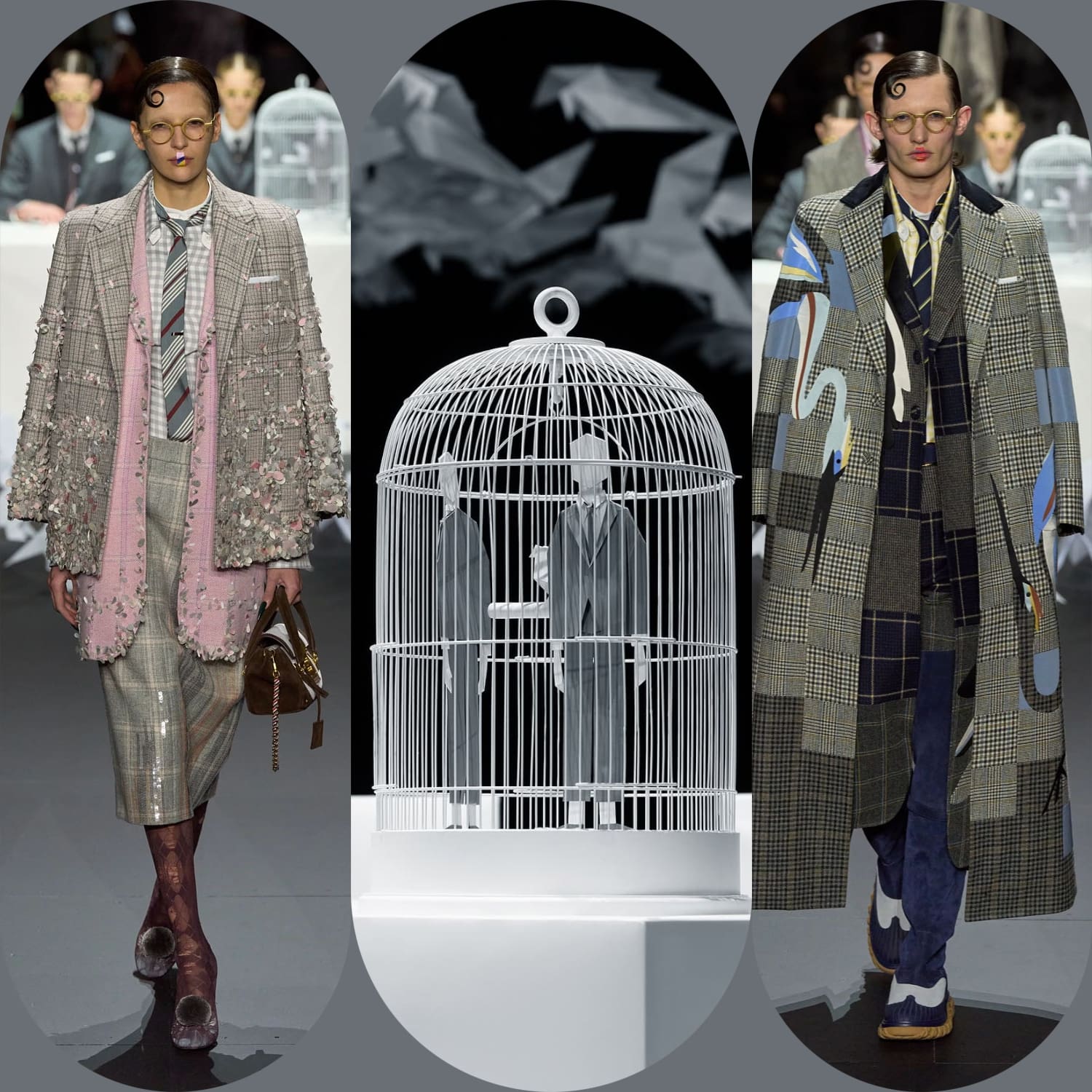 2 Thom Browne Outono Inverno 2025 2026 Nova York Runway revista