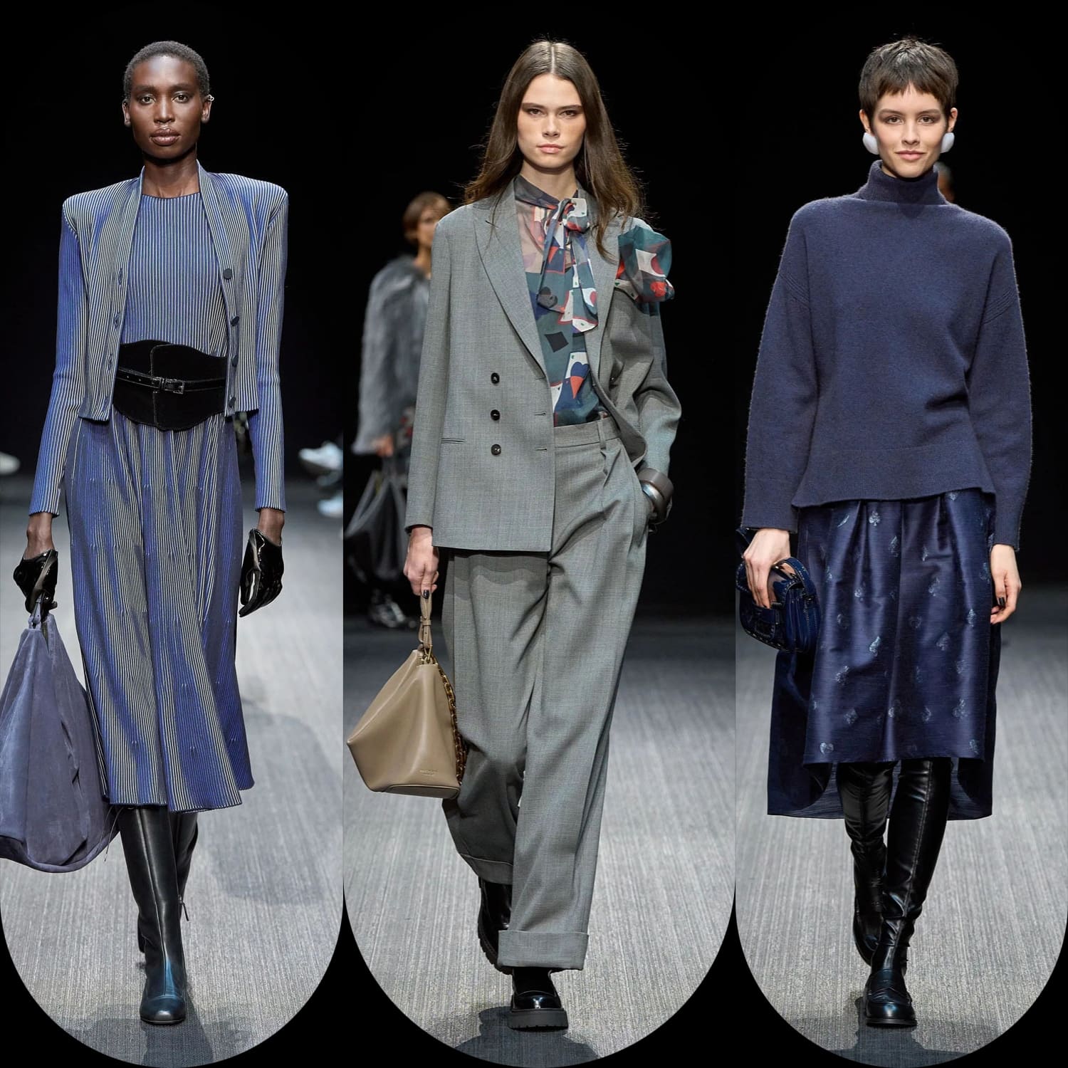 4 Emporio Armani Herbst Winter 2025 2026 Runway Magazin