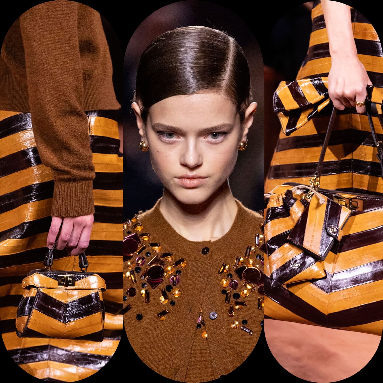 4 Fendi Automne 2025 26 Gros plan sur les détails Runway Magazine