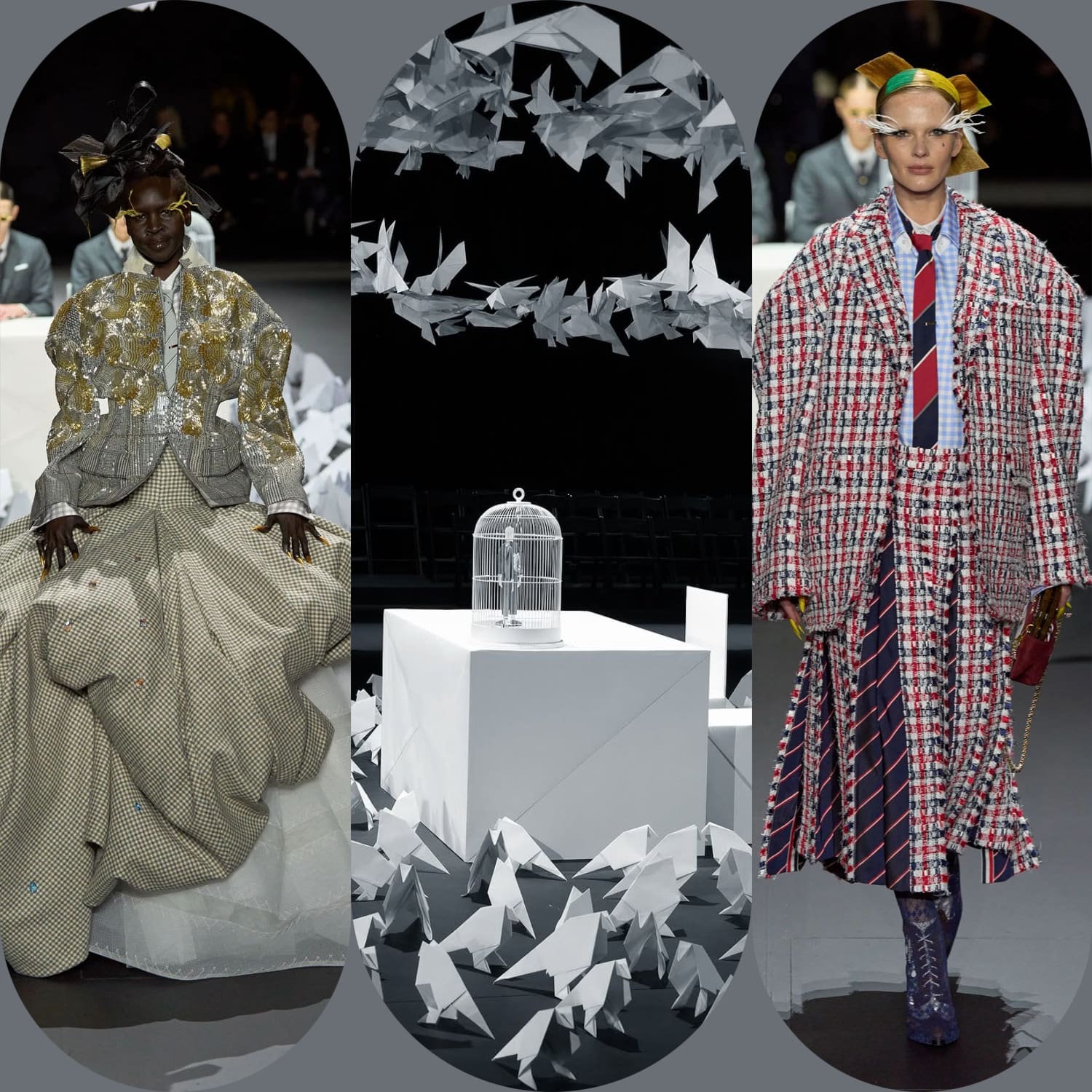 4 Thom Browne Outono Inverno 2025 2026 Nova York Runway revista