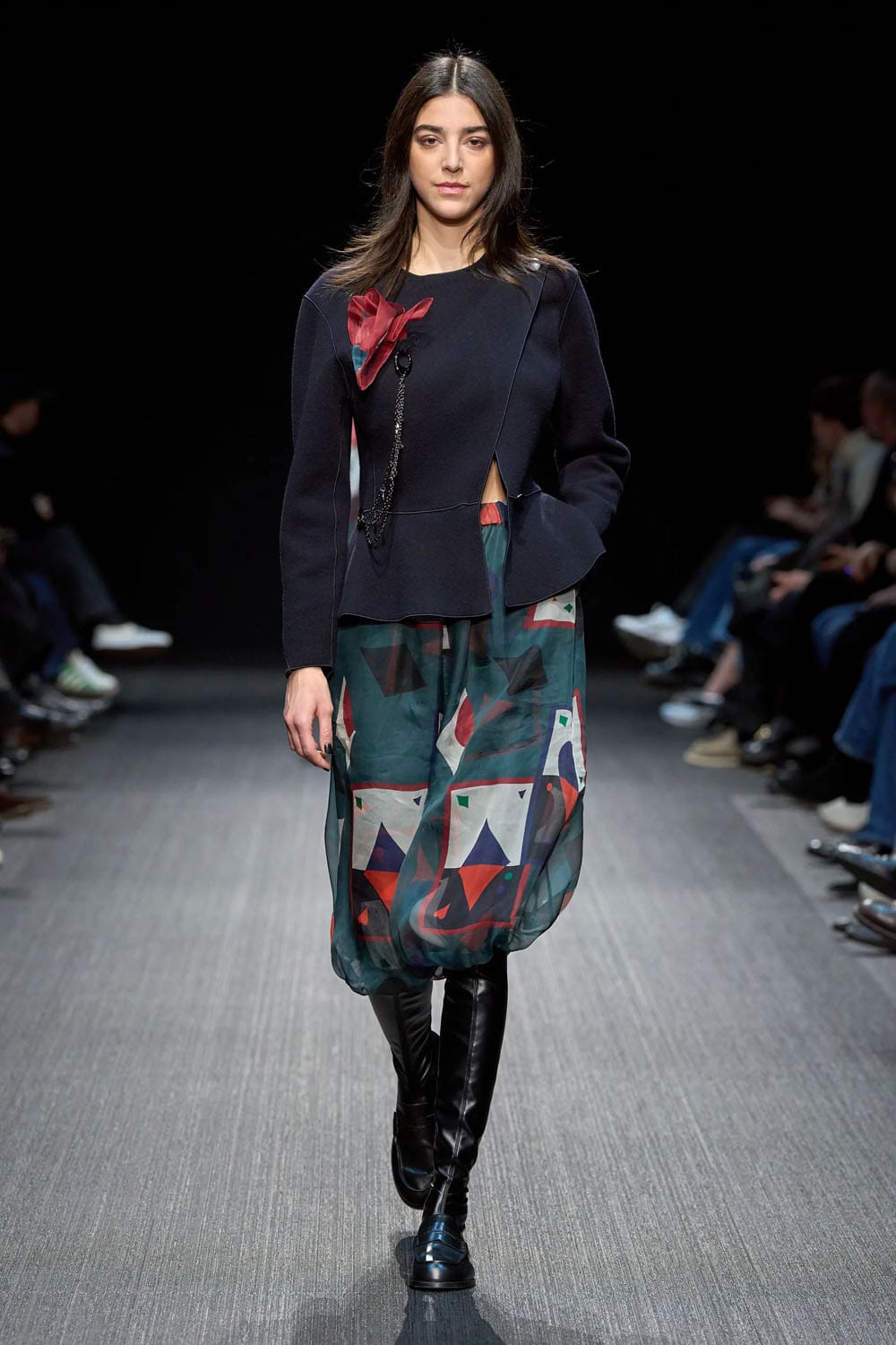 Emporio Armani Herbst Winter 2025 2026 Runway Magazin (47)