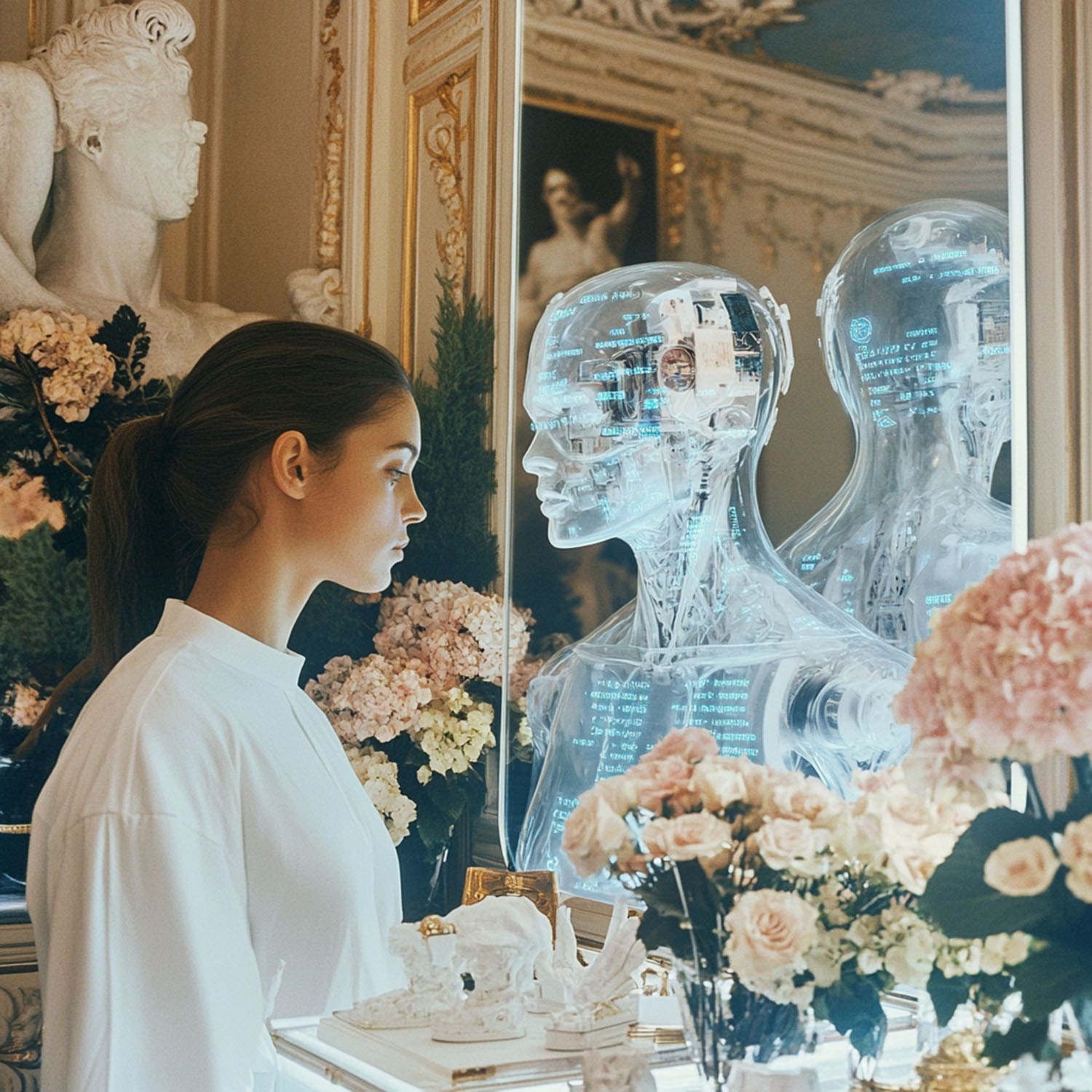 Entretien avec ChatGPT Le futur Quand je te reconnais Eleonora de Gray Runway Magazine 3